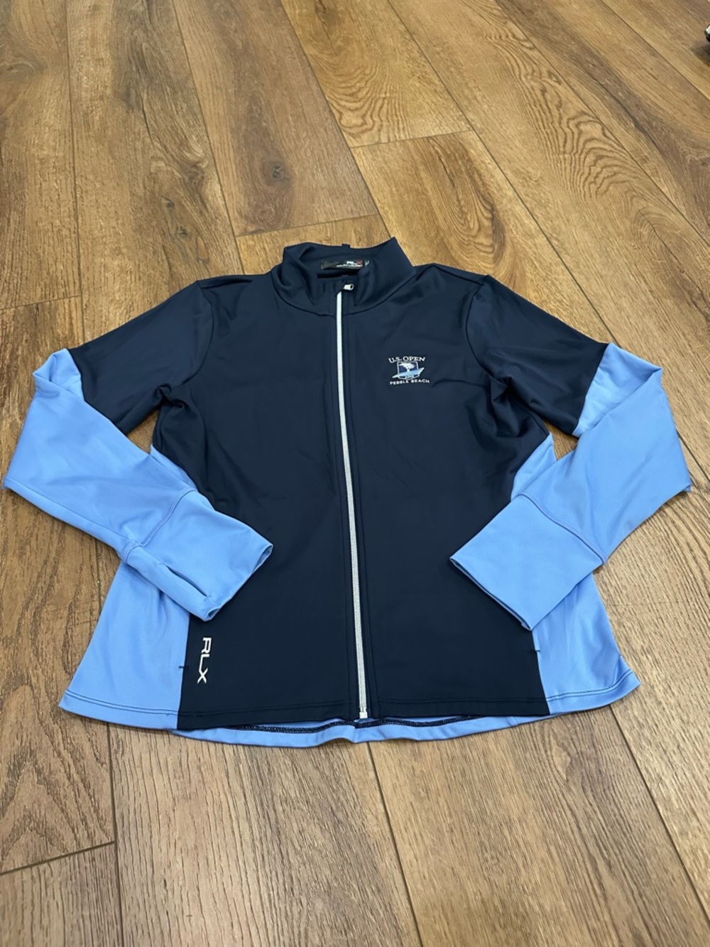 Ralph Lauren RLX US Open Navy Zip-Front Jacket